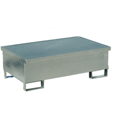 Záchytná vaňa s rostom 1200x810x405 zinkovaná