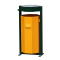 Vonkajší odpadkový kôš s popolníkom 60l